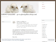 Tablet Screenshot of ghostgalleryart.com